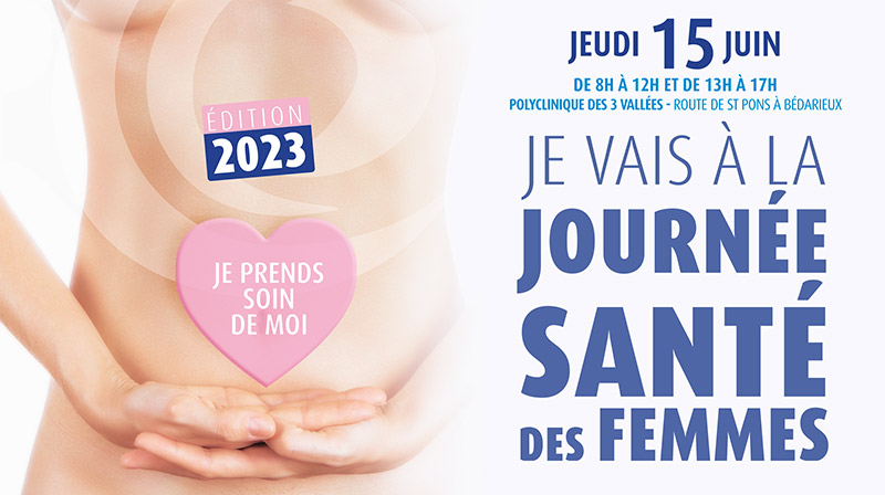 You are currently viewing Journée santé des femmes le 15 juin 2023